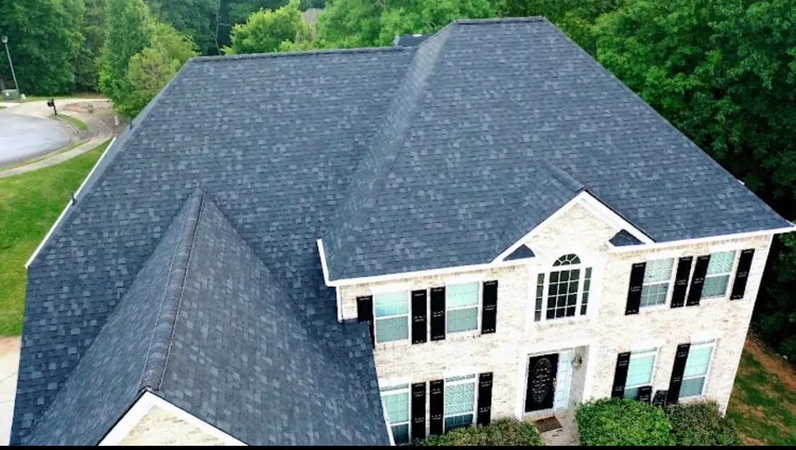Professional roof soft washing service